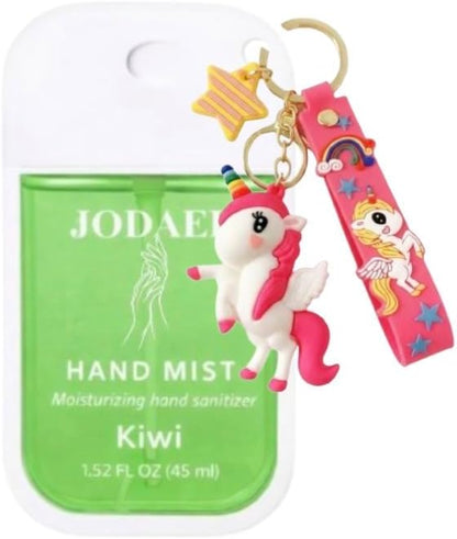 Kids Alcohol-Free Hand Sanitizer Spray with Keychain – 45ml Travel Bottle