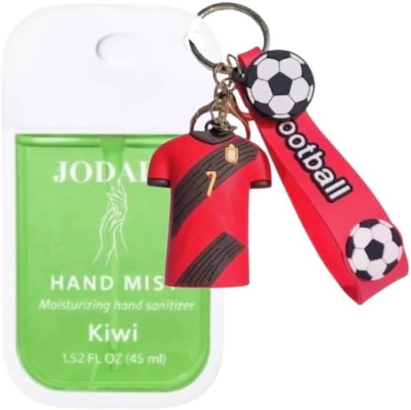 Kids Alcohol-Free Hand Sanitizer Spray with Keychain – 45ml Travel Bottle