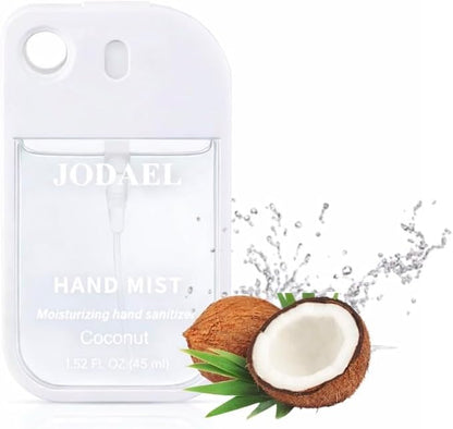Coconut Hydrating Hand Sanitizer Spray – Travel Size with Keychain Hole