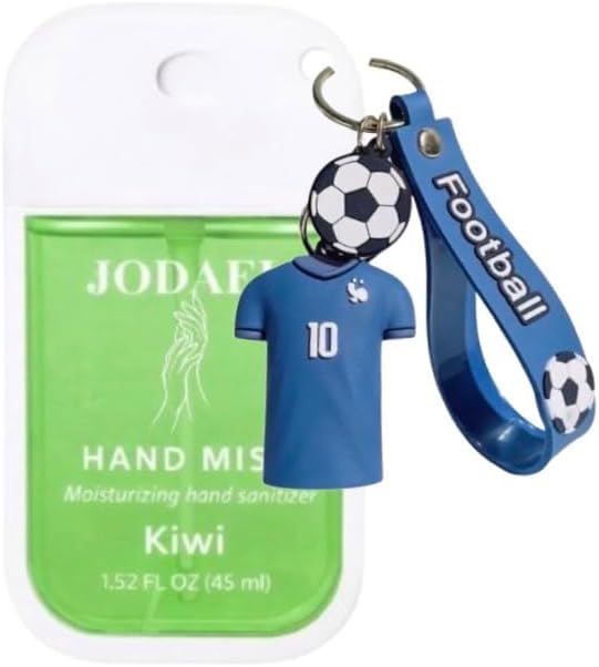 Kids Alcohol-Free Hand Sanitizer Spray with Keychain – 45ml Travel Bottle