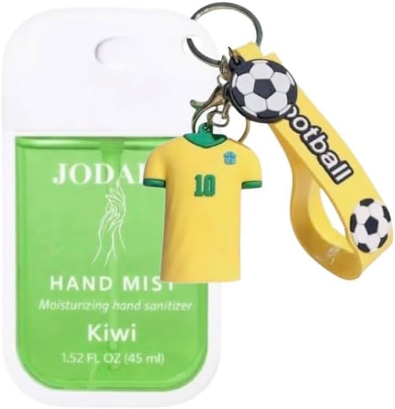 Kids Alcohol-Free Hand Sanitizer Spray with Keychain – 45ml Travel Bottle