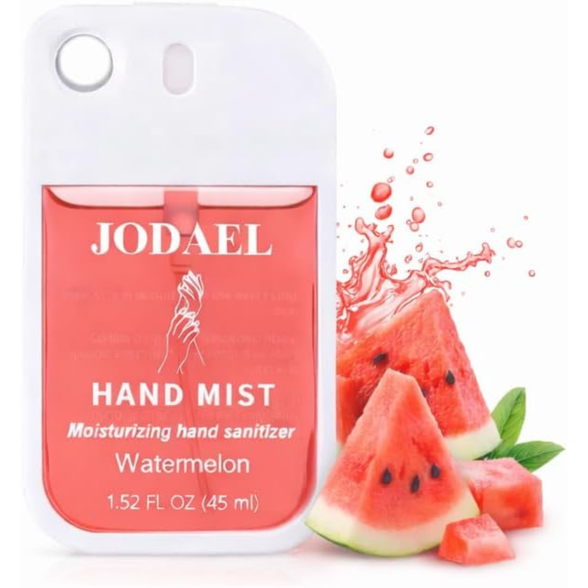 Watermelon Hydrating Hand Sanitizer Spray – Travel Size with Keychain Hole
