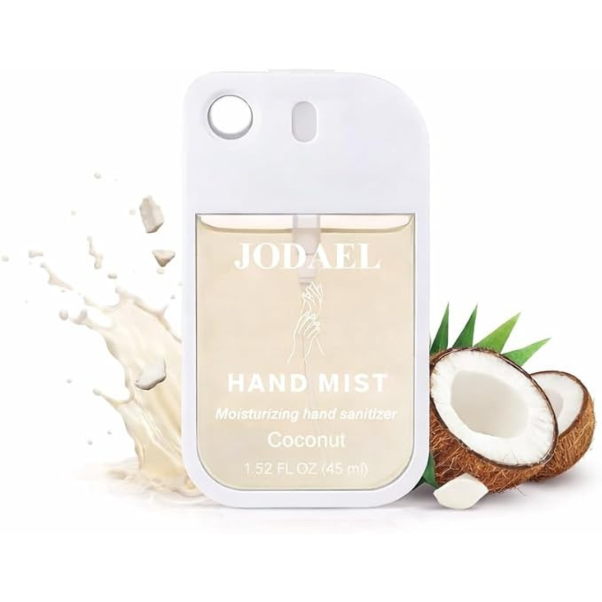 Hydrating Hand Sanitizer Spray – Travel Size Coconut Mist