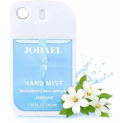 Jasmine Hydrating Hand Sanitizer Spray – Travel Size with Keychain Hole