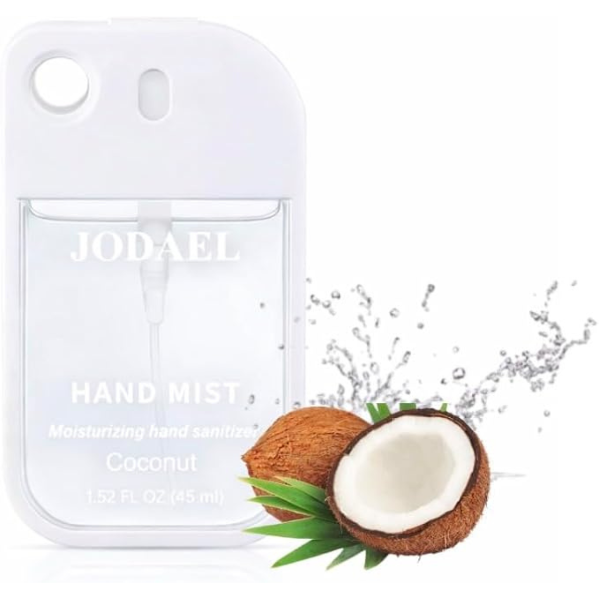Coconut Hydrating Hand Sanitizer Spray – Travel Size with Keychain Hole
