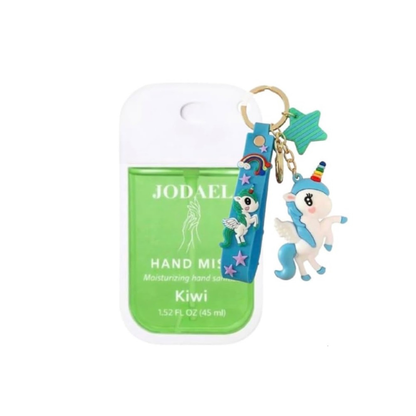 Kids Alcohol-Free Hand Sanitizer Spray with Keychain – 45ml Travel Bottle
